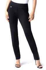 Multiples Wide Band Pull On Narrow Leg Pant