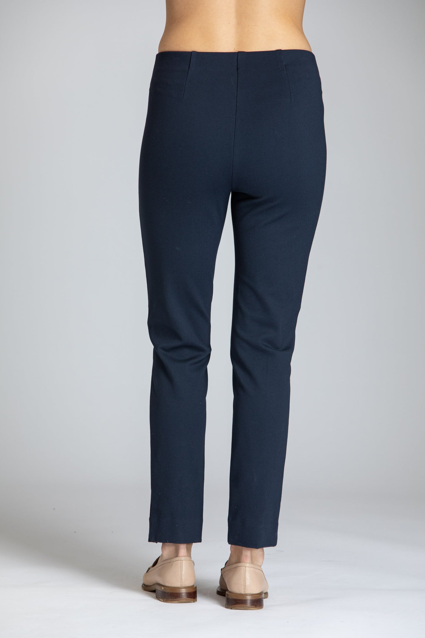 APNY Pull On Ponte Pant With Front Slit