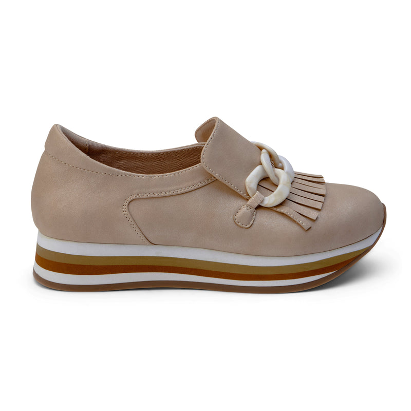 Coconuts by Matisse Bess Natural Frost Platform Loafer