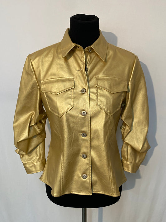 BOHO CHIC Gold Jacket