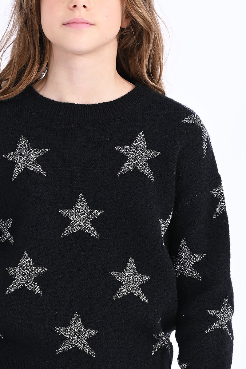 Mini Molly Stars Knitted Sweater