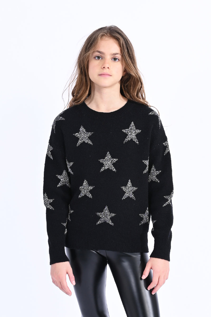 Mini Molly Stars Knitted Sweater