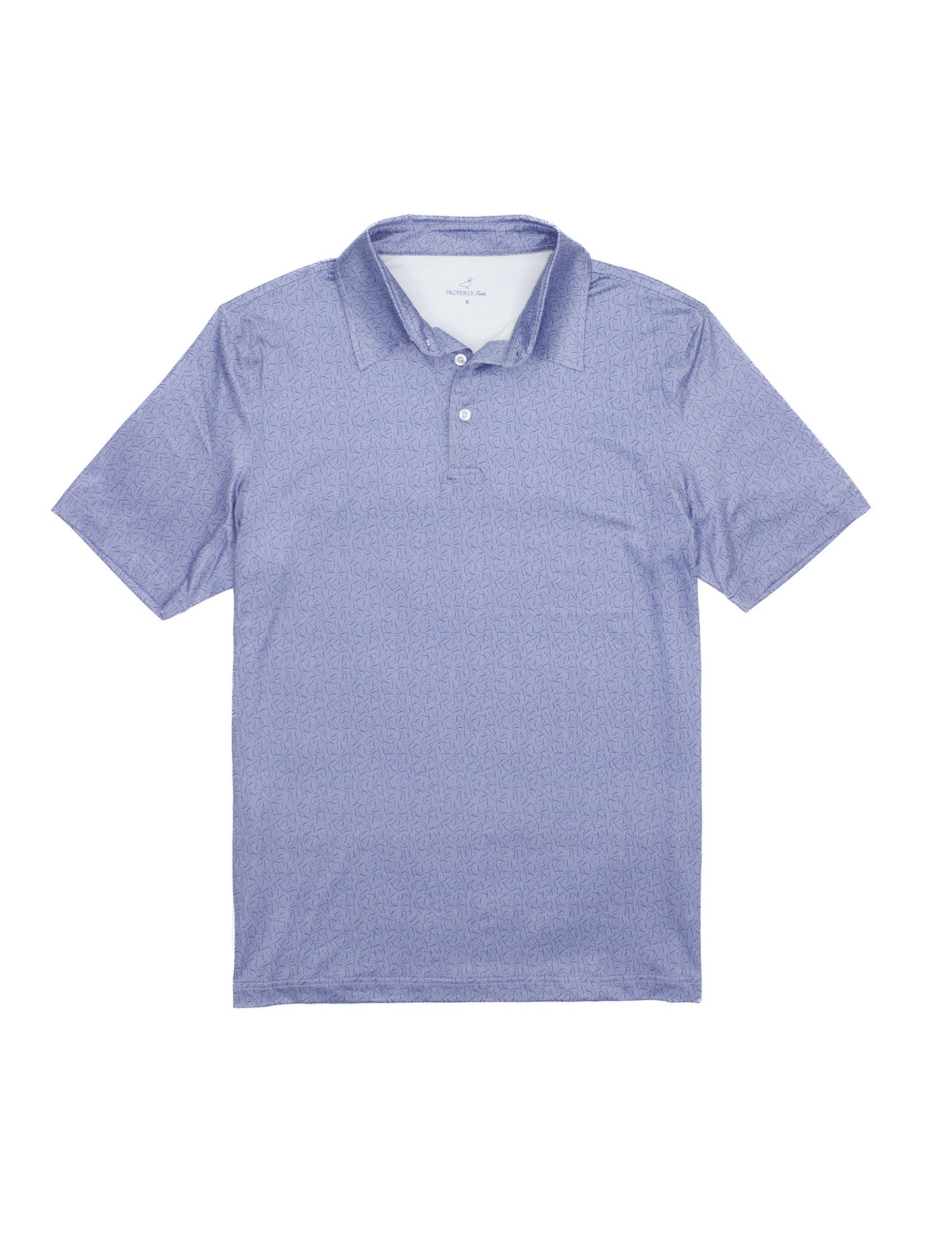Properly Tied Men's On the Hook Performance Polo