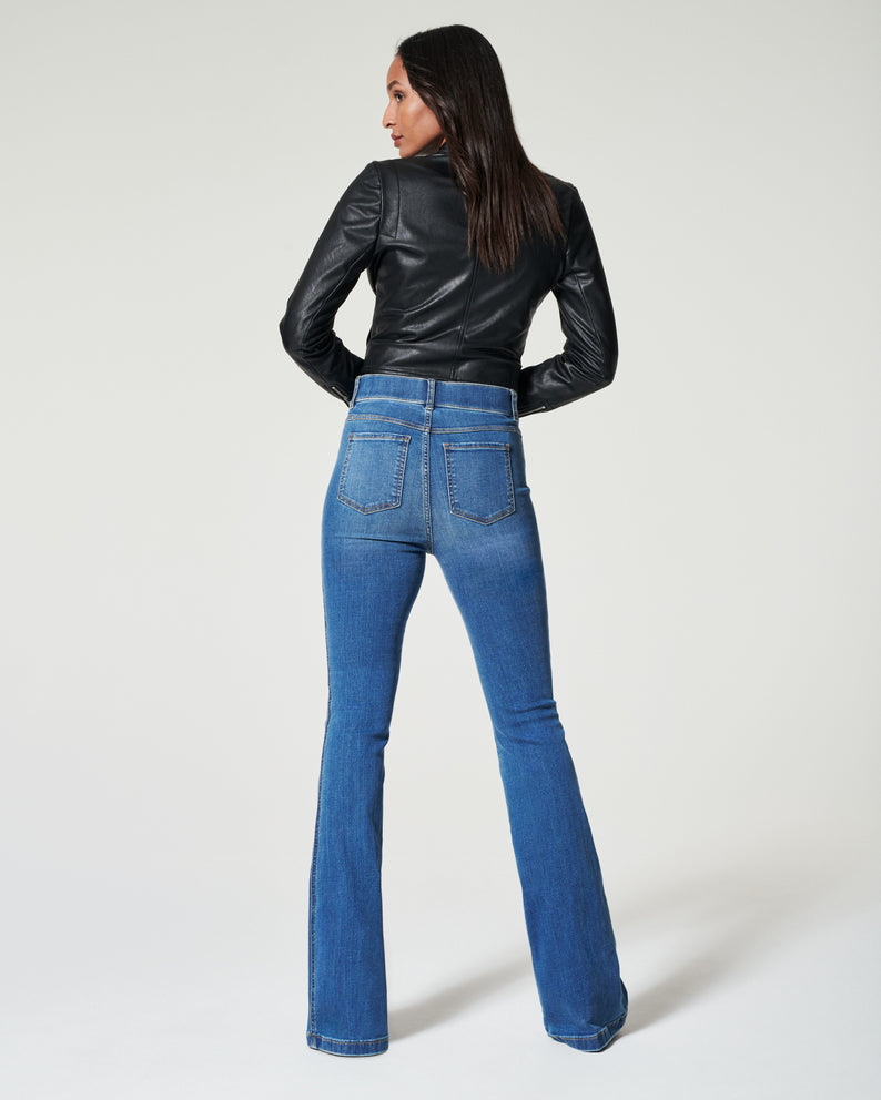 SPANX Vintage Indigo Flare Jeans