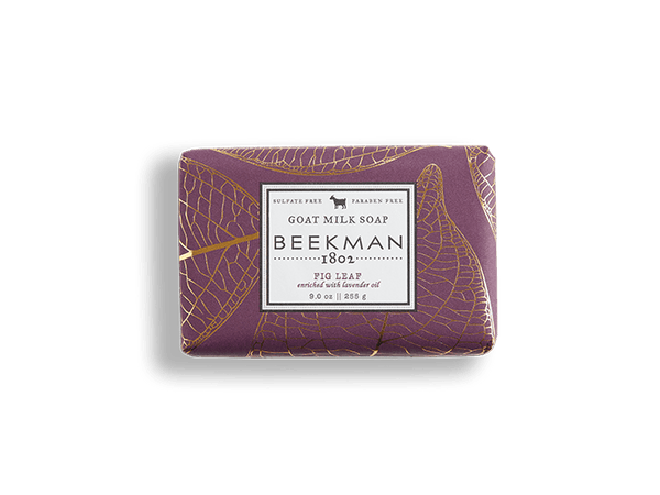 BEEKMAN Fig Leaf 9oz Bar Soap