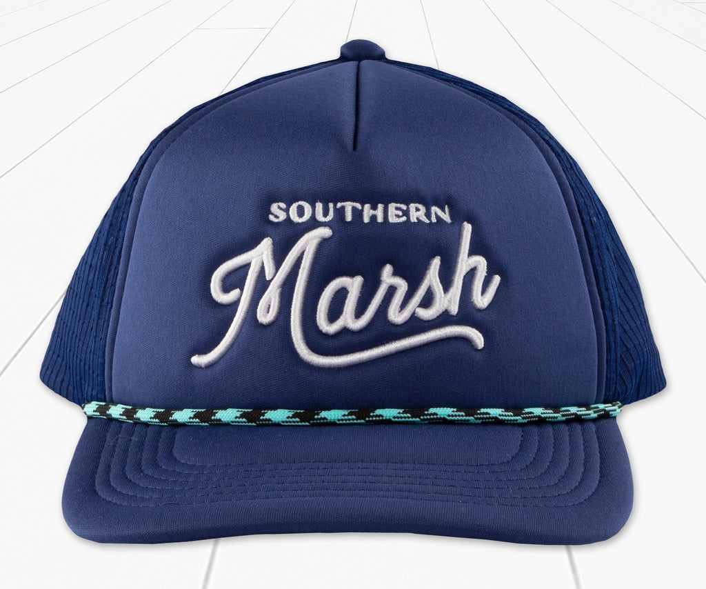 Southern Marsh Navy Summer Trucker Cap