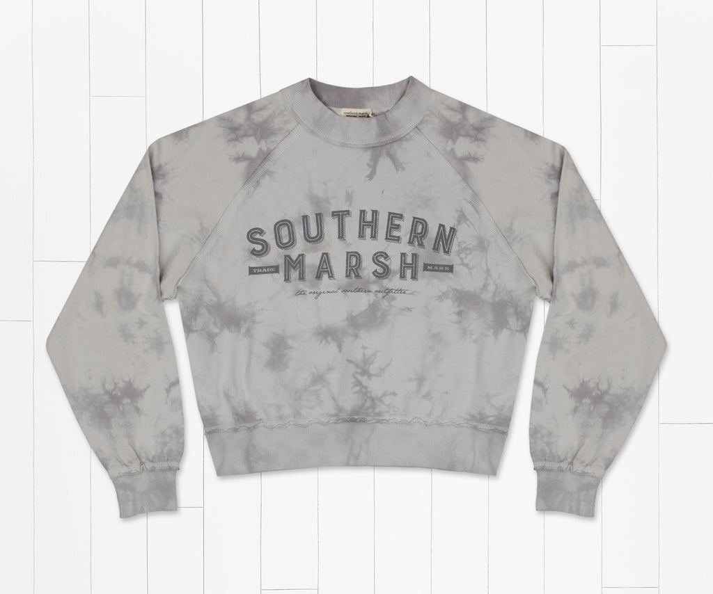 Southern Marsh SEAWASH Sierra Crop Sweatshirt