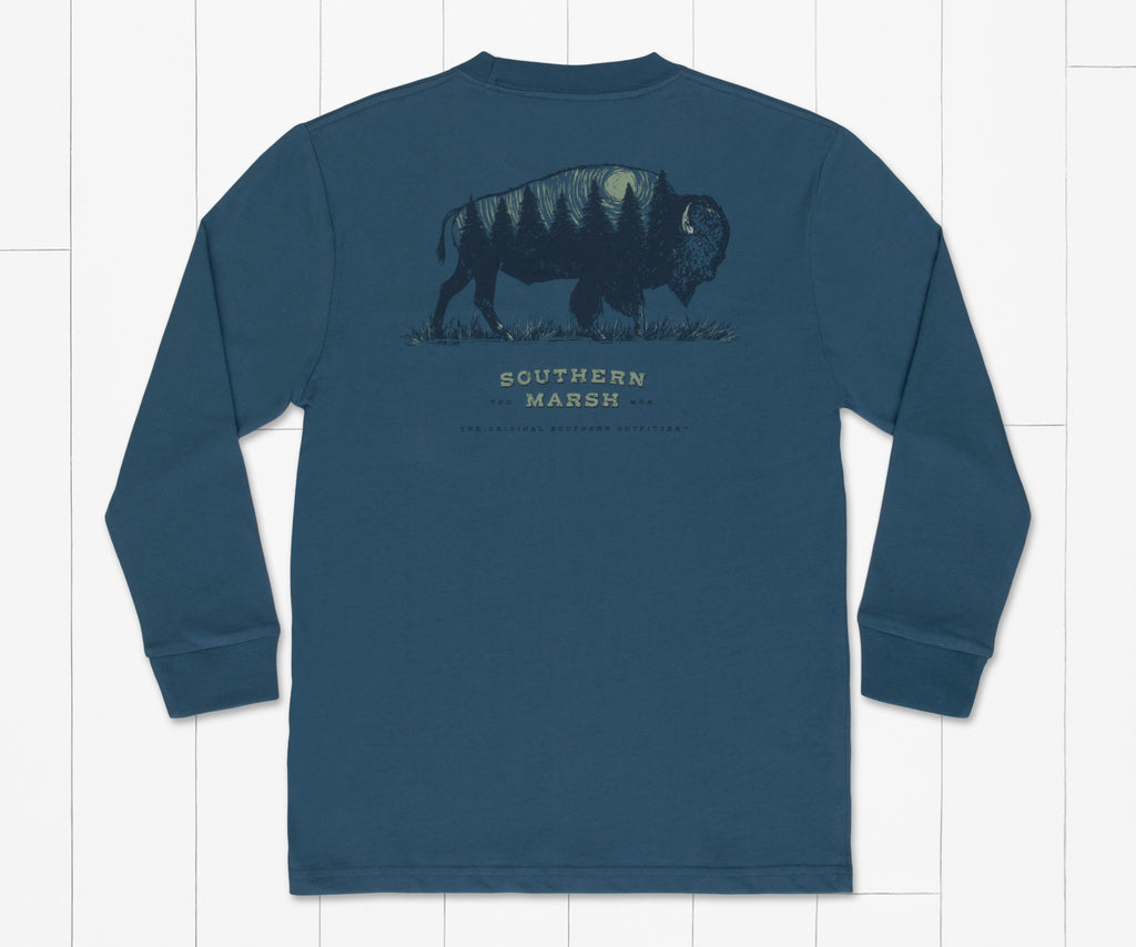 Southern Marsh Youth Buffalo L/S T-Shirt