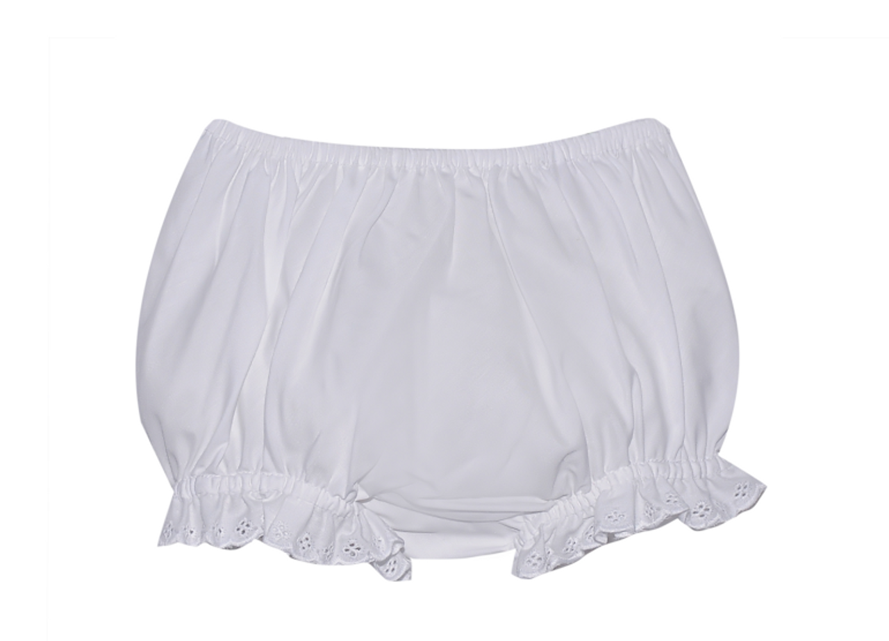 Remember Nguyen Lily Girl White Diaper Cover