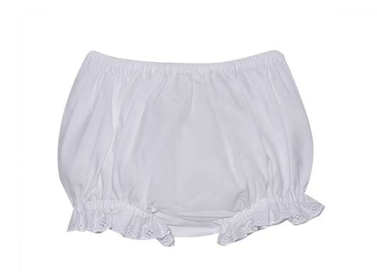 Remember Nguyen Lily Girl White Diaper Cover